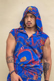 Chain Reaction Muscle Shirt w/ Hood (Pre-Order)