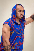 Chain Reaction Muscle Shirt w/ Hood (Pre-Order)